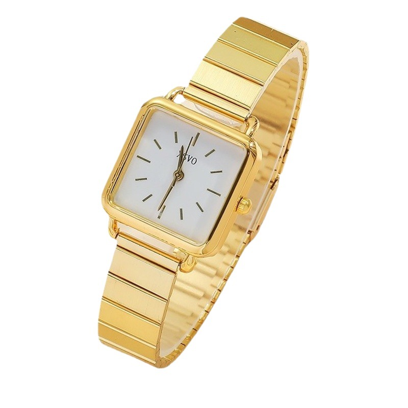 Picture of Internet Celebrity Ins Literary Retro Small Fresh Japanese and Korean Style Square Plate Versatile Simple Elegant Student Watch Women's Watch