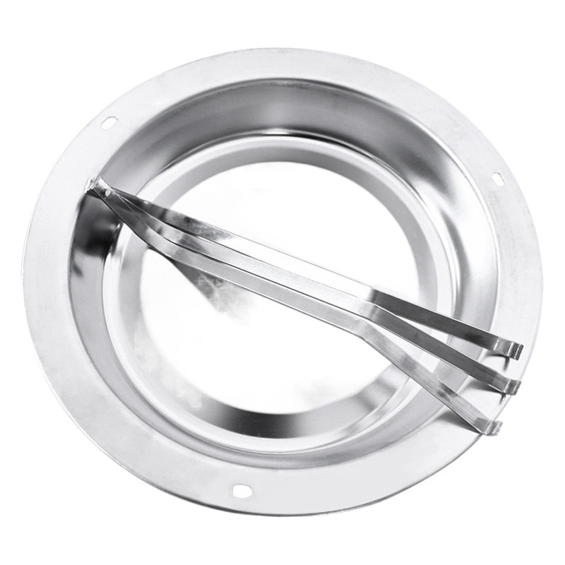 Factory wholesale outdoor camping BBQ Stainless Steel roast chicken plate barbecue plate DIY barbecue rack light wave oven roast chicken rack