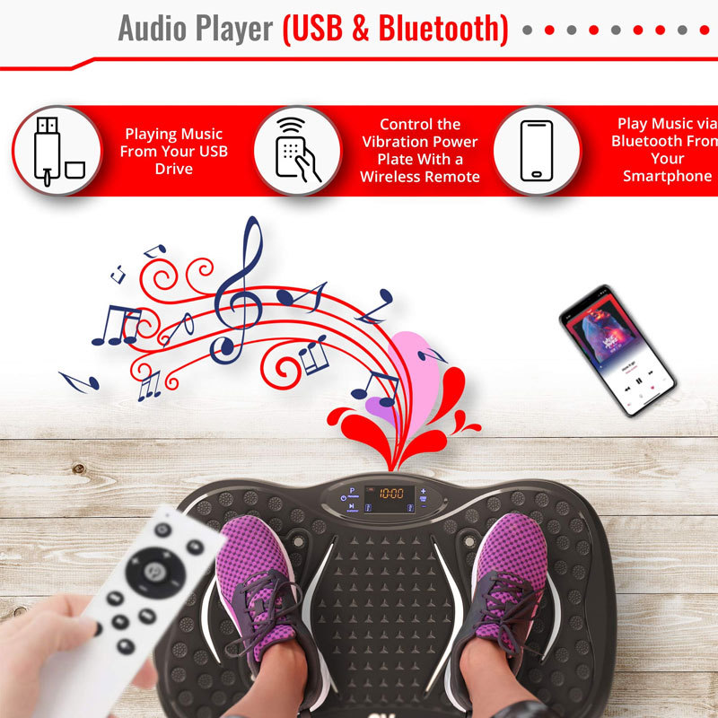 Picture of Cross-Border Home Fat Removal Machine Lazy Person Standing Fitness Exercise Shake Vibration Board Wholesale Mini Body Shaping