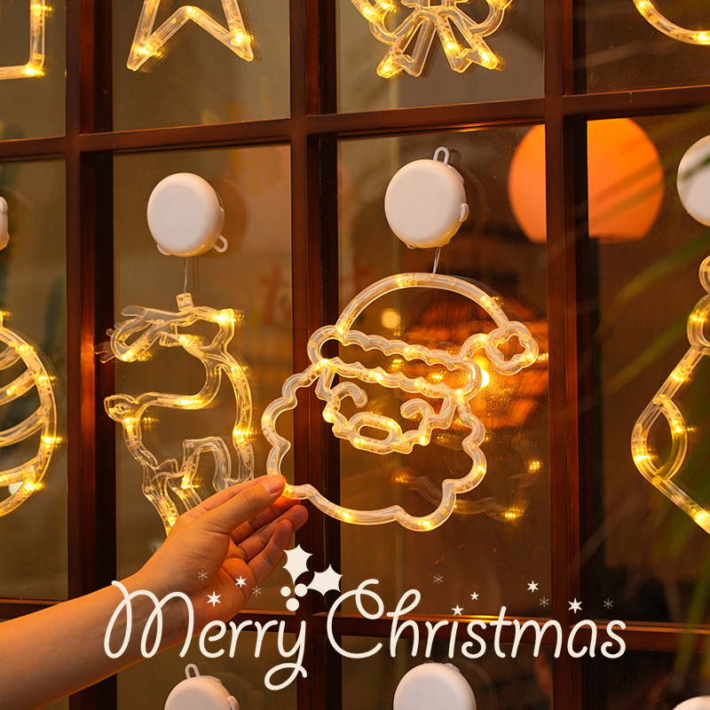 2025 New Led Lanterns Christmas Lighting Atmosphere Lights Holiday Lights Hanging Lights Holy Festival Decorations Hanging Decorations