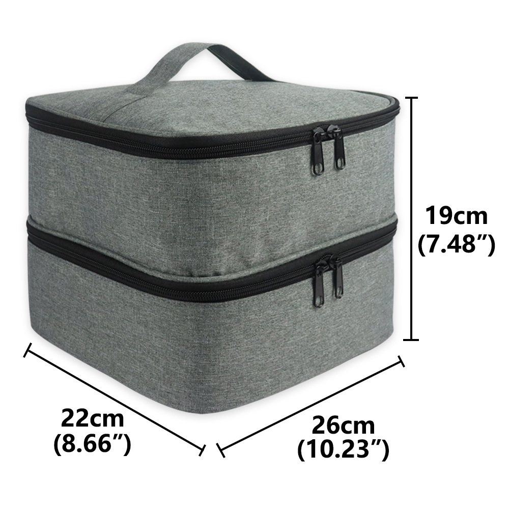 Picture of Portable cosmetic box nail tools nail polish storage bag nail polish storage bag
