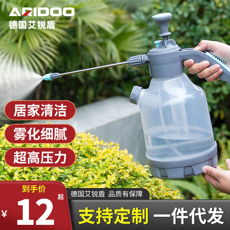 Watering Can for Watering Flowers, Household Water Spray, Air Pressure Cleaning Watering Can, Pressure Sprayer, Watering Watering Can, Flower Growing Bottle