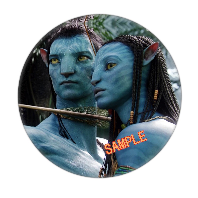 Picture of New Avatar 2 Movie Surrounding Badge Yum Tinplate Brooch 1-36