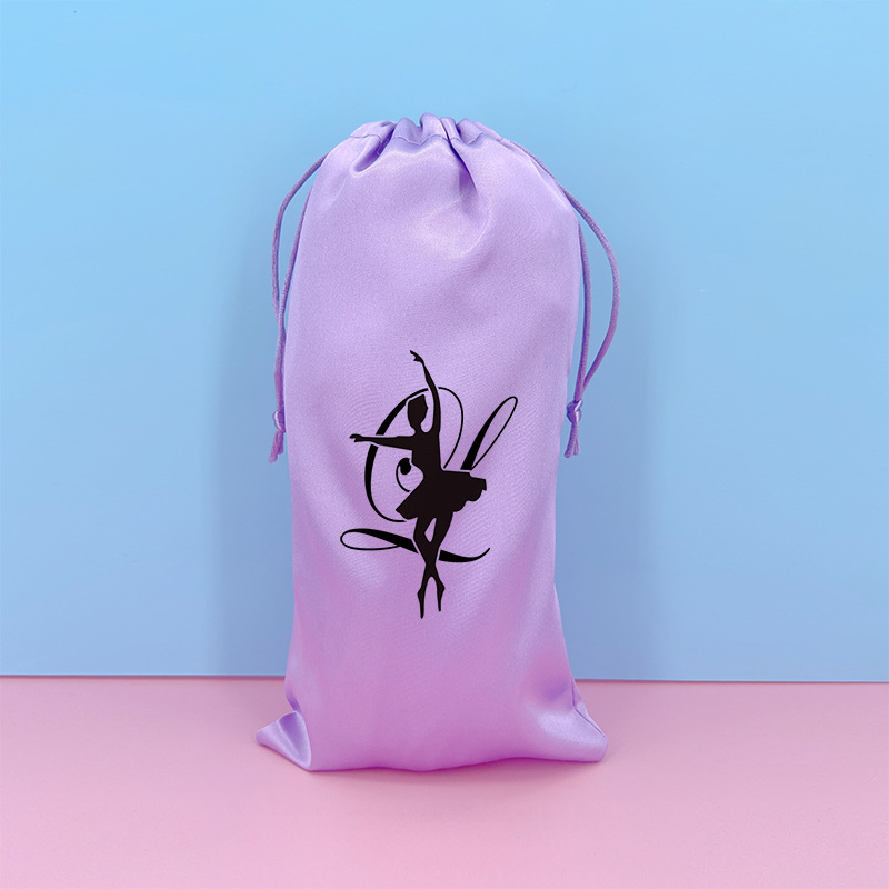 Picture of Cross-Border Export Dance Shoe Storage Bag Ballet Shoes Soft-Soled Shoes Satin Practice Shoe Bag Logo Shoe Bag