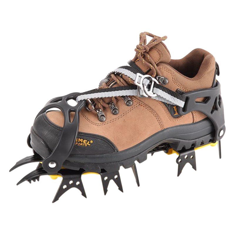 Source Factory 18 Tooth Ice Snow Tiger Teeth Outdoor Mountain Climbing Ice Climbing Rock Climbing Non-slip Shoe Cover Nail Shoe Claw