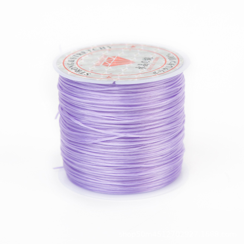 Picture of Flat elastic string bracelet rope spandex crystal line hand-worn beads bracelet accessories material manufacturers