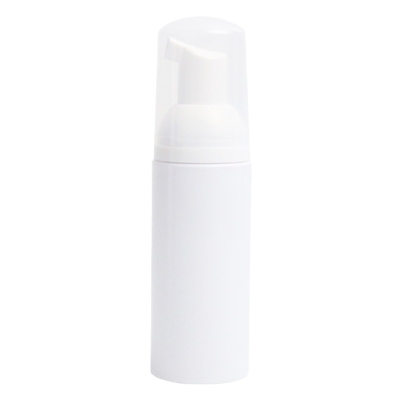 in stock Cleansing Foam Bottle Packing Material 30/80/100mlpet Facial Cleanser Mousse Bottle Cosmetic Sub-packing Foaming Bottle