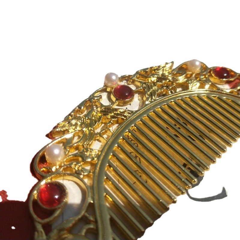 Handmade Antique Ming Style Hanfu Hair Comb Ancient Costume Tang Style Hanfu Cheongsam Accessories Classical Hanfu Headwear Grate Hair Accessories