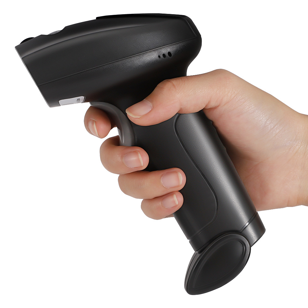 Picture of 2D Wireless Barcode Scanner Ean13 Upc Itf25 Boleto Wireless Scanner Gun