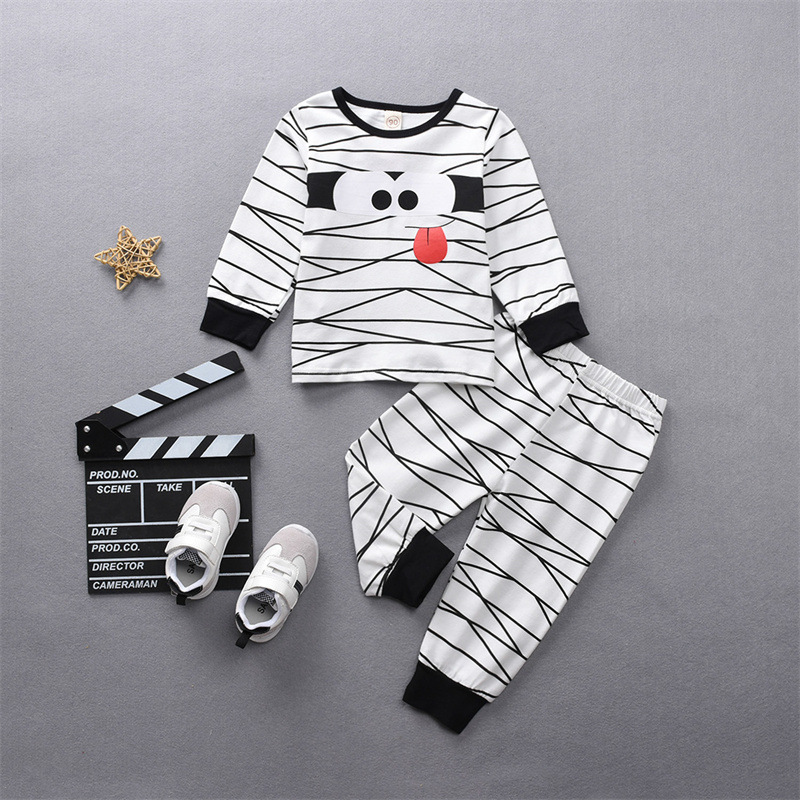 Picture of Boys Cute Mummy Children's Clothing 2023 Boys Holiday Party Halloween Suit Ha Yi Romper Halloween