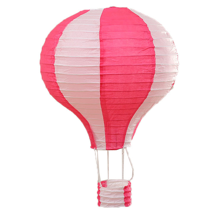 Picture of Hot Air Balloon Paper Lantern Decoration Shopping Mall Store Celebration Kindergarten Corridor Hanging Decoration Birthday Party Celebration Venue Layout