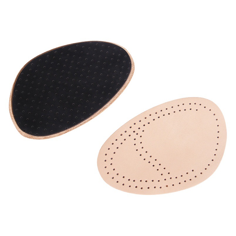 Sheepskin Forefoot Pad Women's High Heels Half-size Insoles Forefoot Non-slip Anti-pain Non-tiring Foot Half-pad Shoes Big Changed Small Men