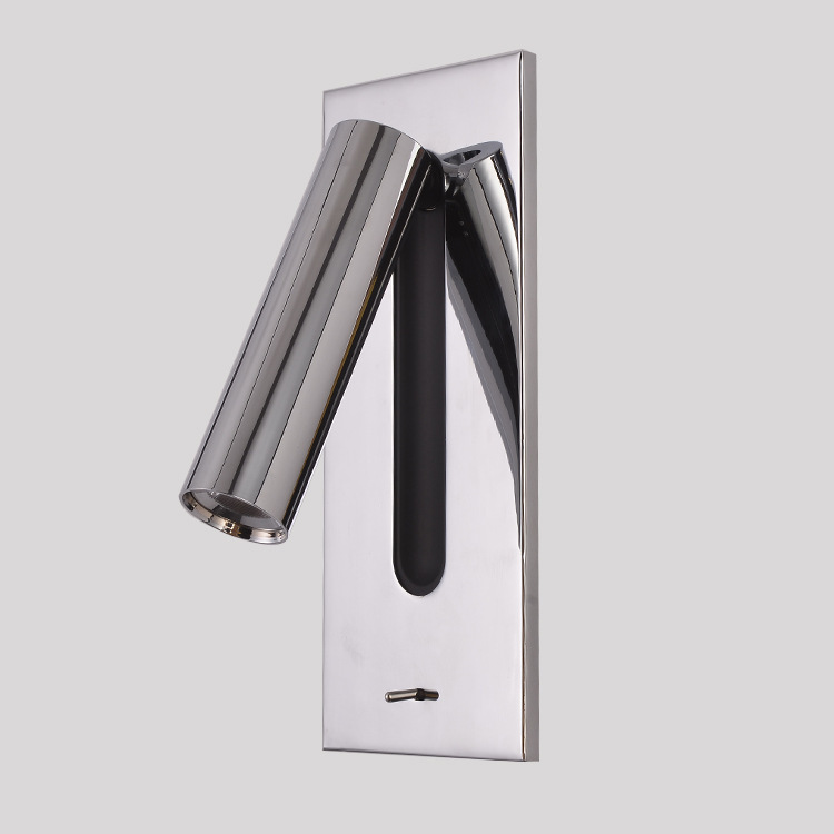 Picture of Cross-Border Engineering Hotel Reading Wall Lamp Embedded Wall-Mounted Lamp Bedroom Bedside Reading Wall Lamp High-End Switch