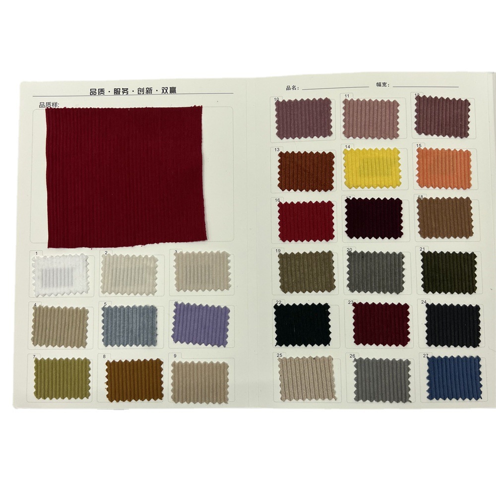 Corduroy Spot 8 high-elastic microfiber sliver super soft microfiber corduroy clothing toys flannel fabric