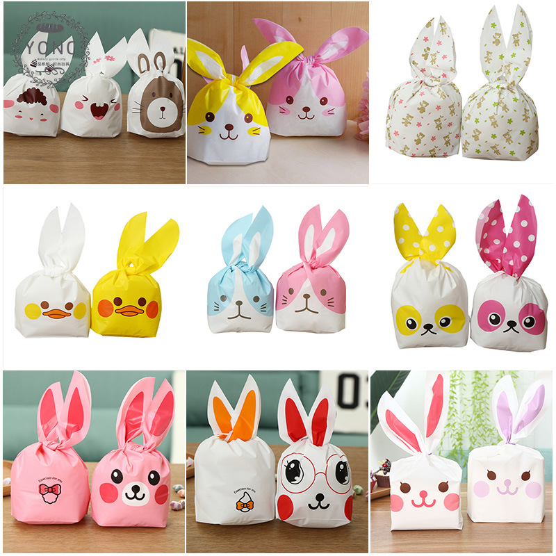 A variety of cute wedding gifts rabbit ears candy bag biscuit bag candy bag wholesale 13.5*22