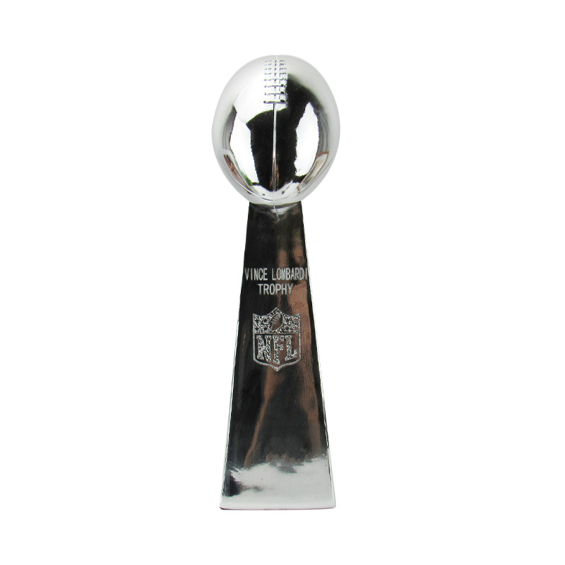 Picture of Super Bowl Rugby Trophy Vince Lombardi Cup Lettering Gift Cross-border Foreign Trade Exclusive for Factory Outlet