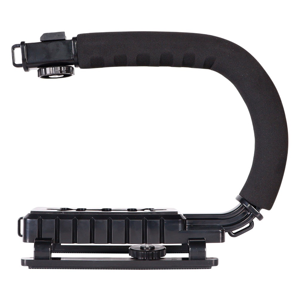 SLR camera C- type hot shoe stabilizer mobile phone camera stabilizer bracket U-type hot shoe portable stabilizer