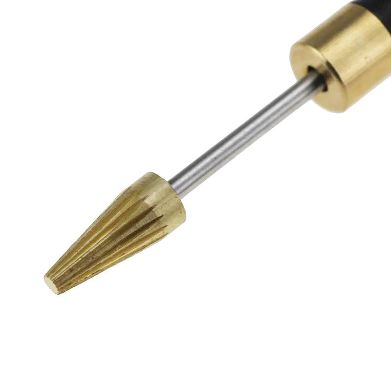 Picture of Leather Tool Edge Oil Tool Edge Oil Pen Sandalwood Handle Edge Oil Pen Leather Edge Oil Pen Oil Edge Tool