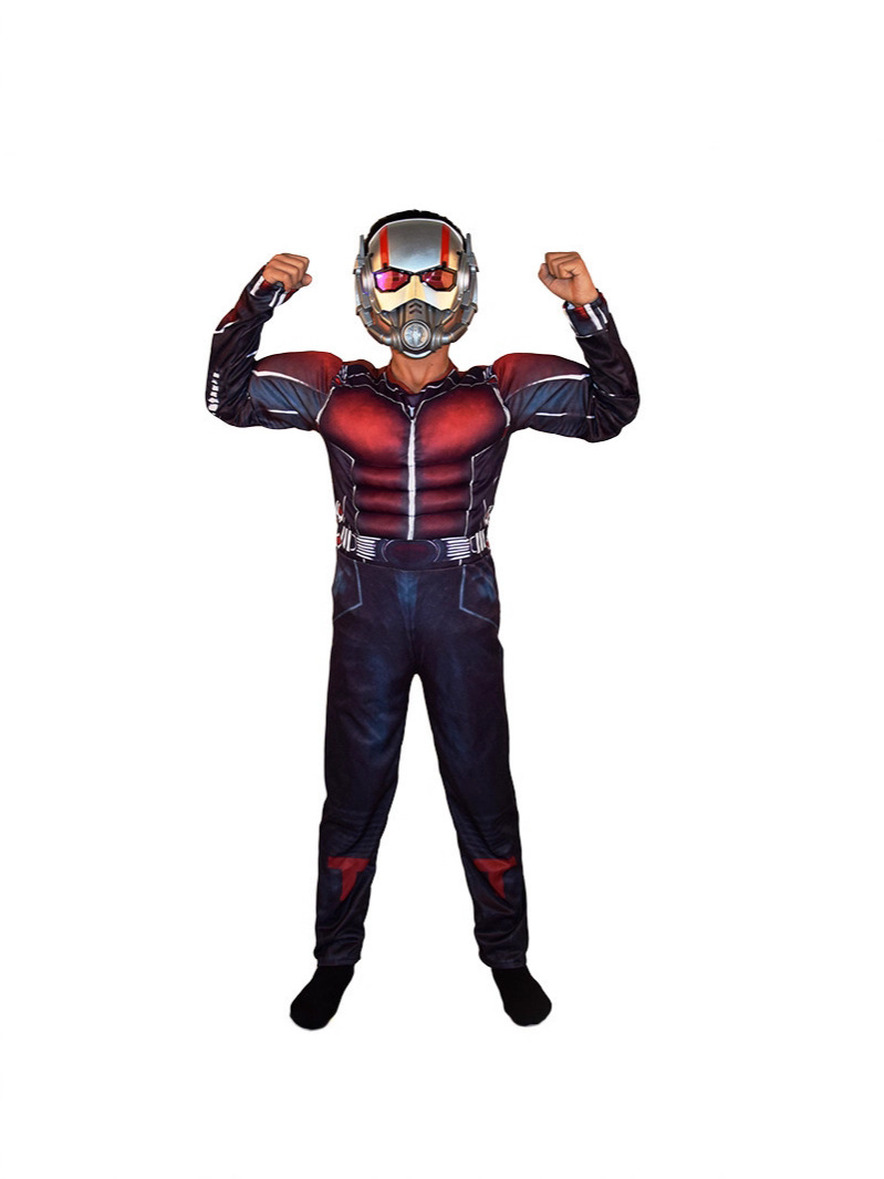 Halloween Ant-Man Cosplay Costume Ant-Man Costume League of Legends Costume Ant-Man Performance Muscle Suit