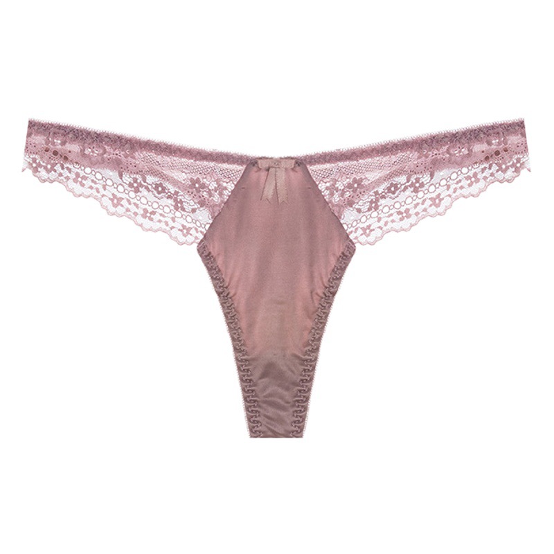 Amazon Lace Women's Underwear Sexy Women's Thong T-Pants Transparent Lace Sexy Underwear Women's Cotton Stall