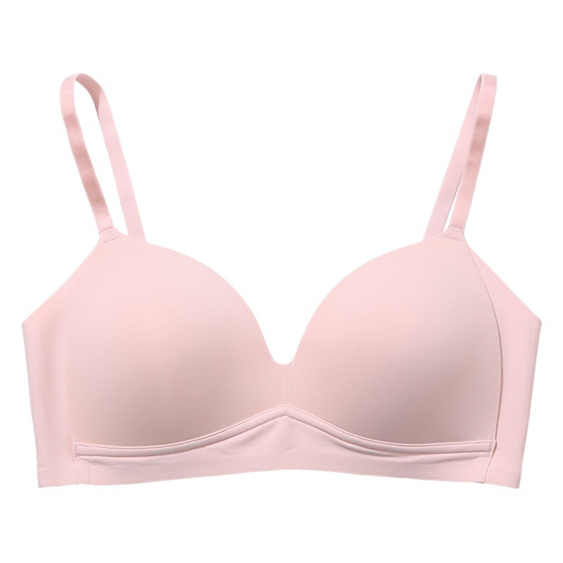 Women's Breathable Non-rimless Underwear Women's Small Chest Push-up Bra Non-empty Cup Traceless Bra Gladion Bra Women's