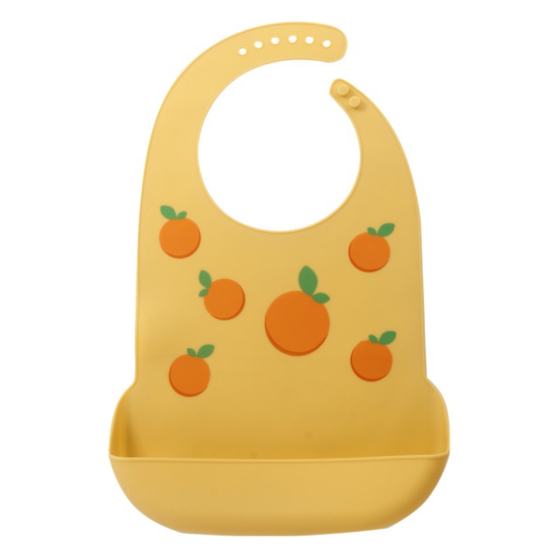 Adult Bib for Dinner Women's Waterproof Silicone Artifact for Adults to Eat Hot Pot Slippery Large Cute Food Bib