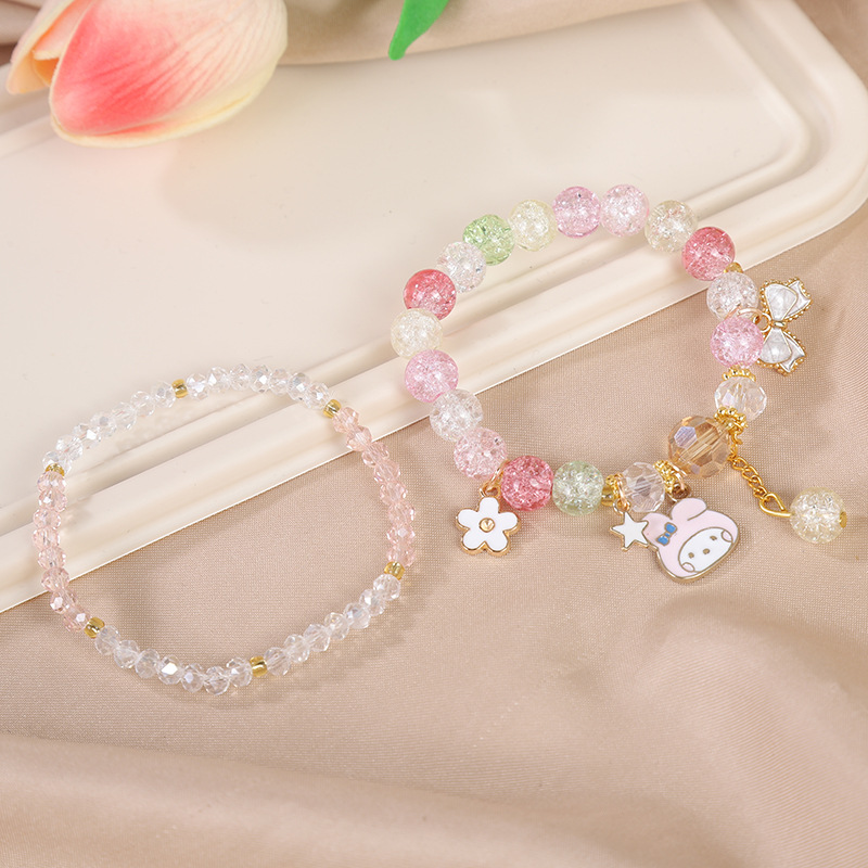 Picture of Children's Bracelet Bracelet Bracelet Beaded Crystal Women's Cute Students Girls' Bracelet Children's Gift