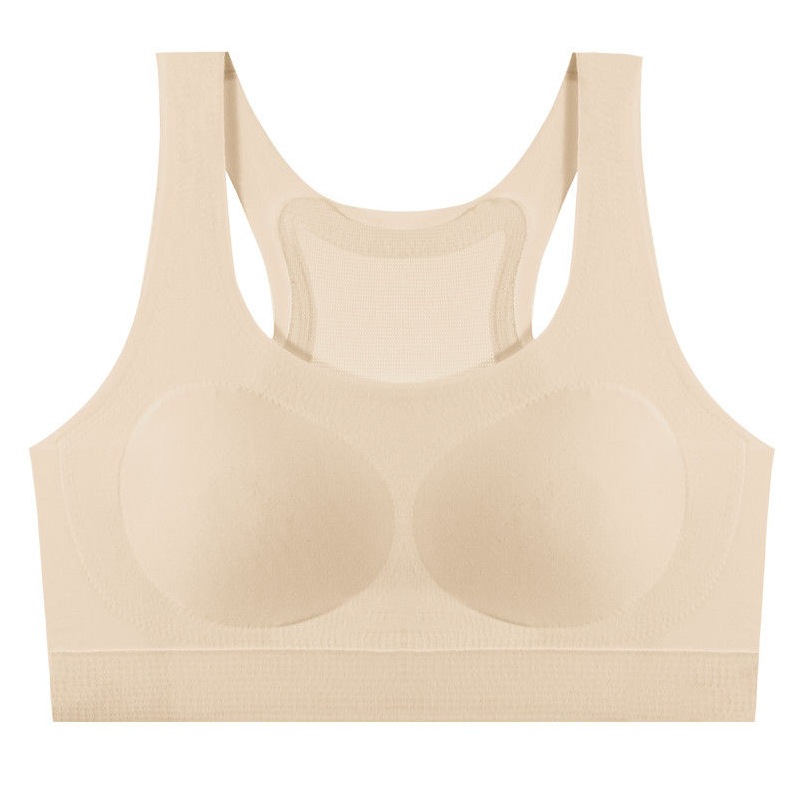 Picture of Girls Development Intimates Junior High School Students High School Students Student Sports Seamless Bubble Wrap Vest Adolescent Development Period Bra