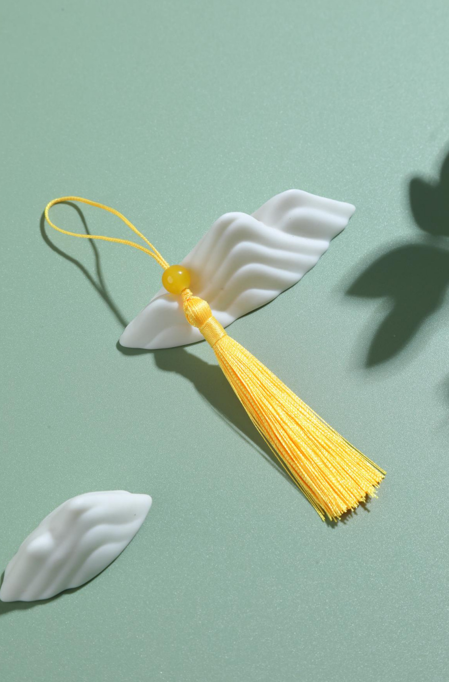 Picture of Tassel small hanging spike 7cm beaded antique retro bookmark spike decorative pendant accessories pendant pendant wholesale