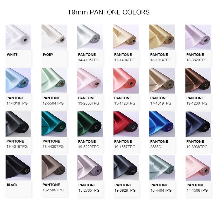 Picture of 19 mmi heavy silk fabric 230CM door width bed four-piece pajamas dress skirt fabric silk