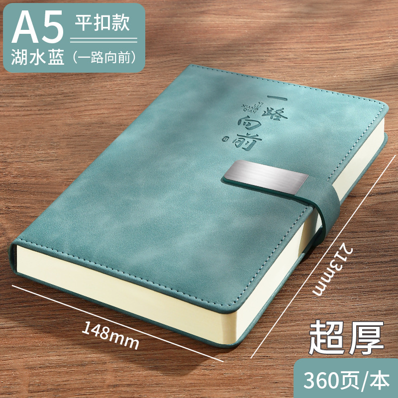 Picture of High-Looking A5 Notebook Imitation Leather Hand Ledger Thickeneded Conference B5 Simple Business Notepad Custom Logo