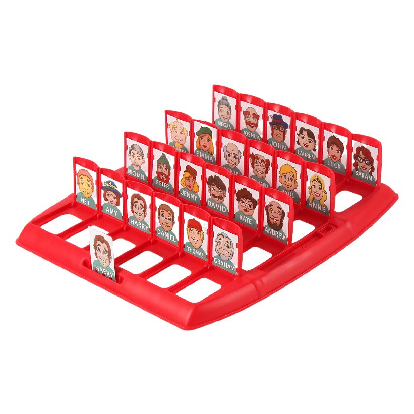 Guess who I am Board Games Children's Puzzle Logic Reasoning Game Guess Characters Parent-Child Interactive Board Games Chess and Card Toys