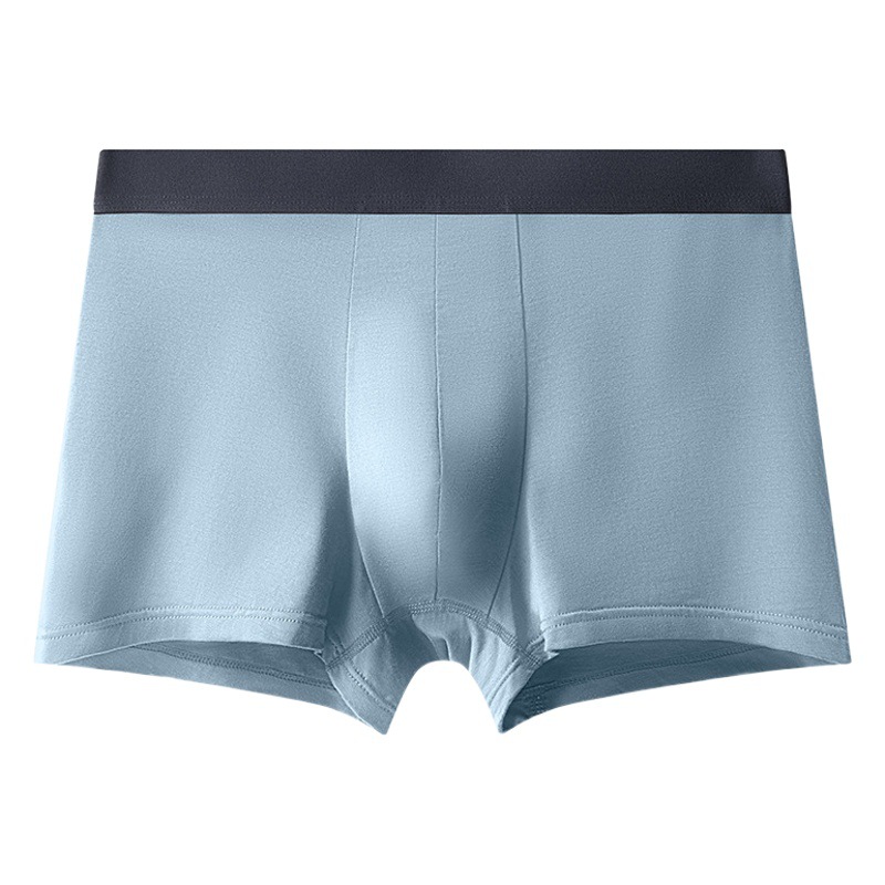 Picture of 60-Count Lenzing Modal Underwear Men's Breathable 10A Antibacterial Mid-Waist Boys' Boxer Shorts Wholesale Customization