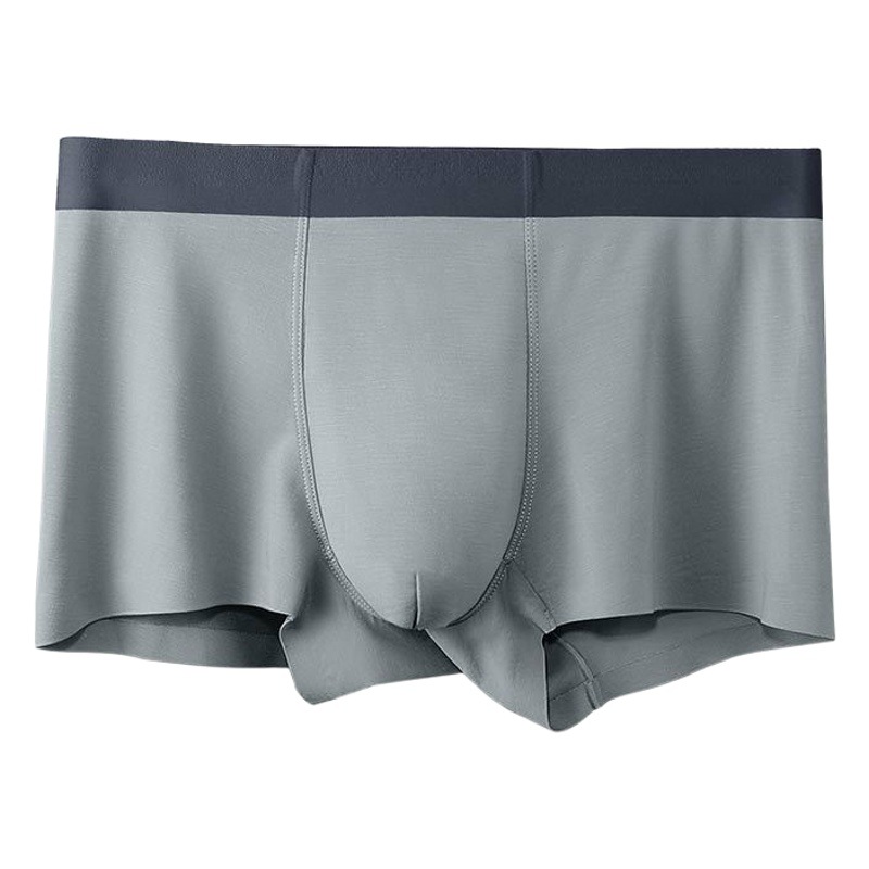 Men's Modal Underwear Men's Traceless Boxer Shorts Summer Thin Comfortable Breathable Sports Four-Corner Shorts Trendy