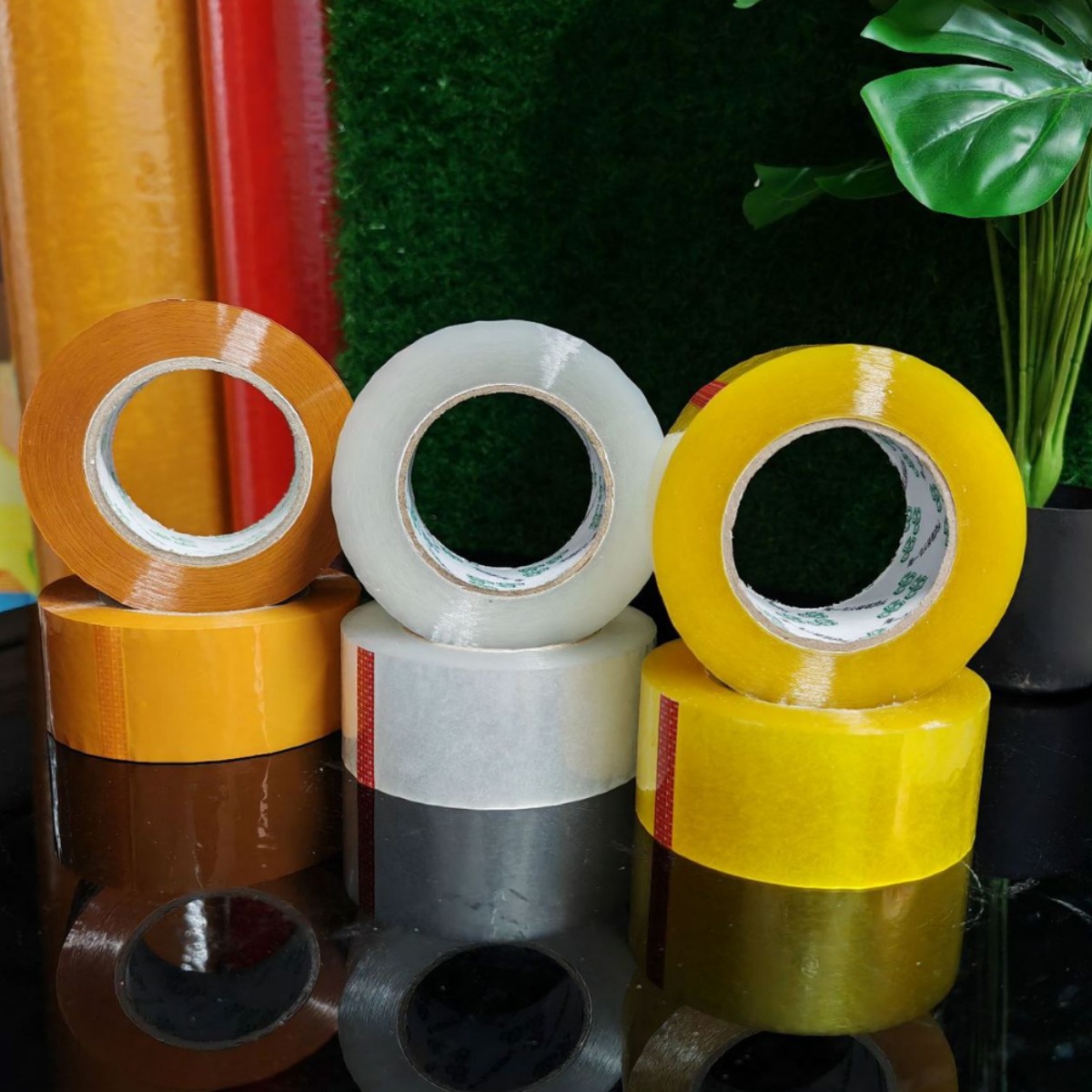45/55mm*25 Thick Transparent Tape Wholesale Widened and Thickeneded Packaging Tape High Viscosity Sealing Custom Sealing Tape