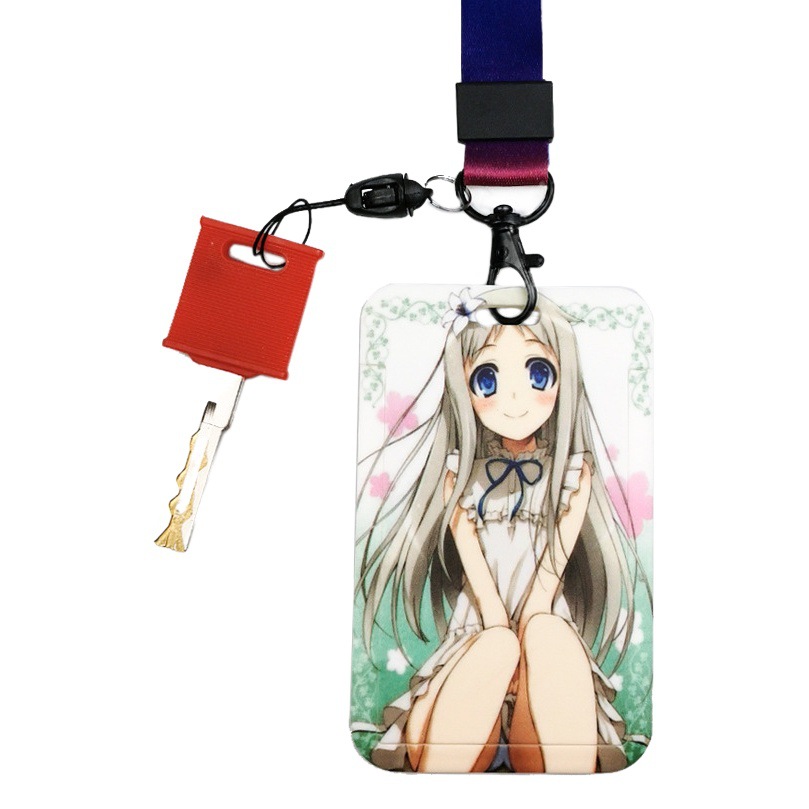 Fixed LOGO Cartoon Student Campus Card Bus School Card Access Card Cartoon Wrist Lanyard Kindergarten Pick-up Card Set