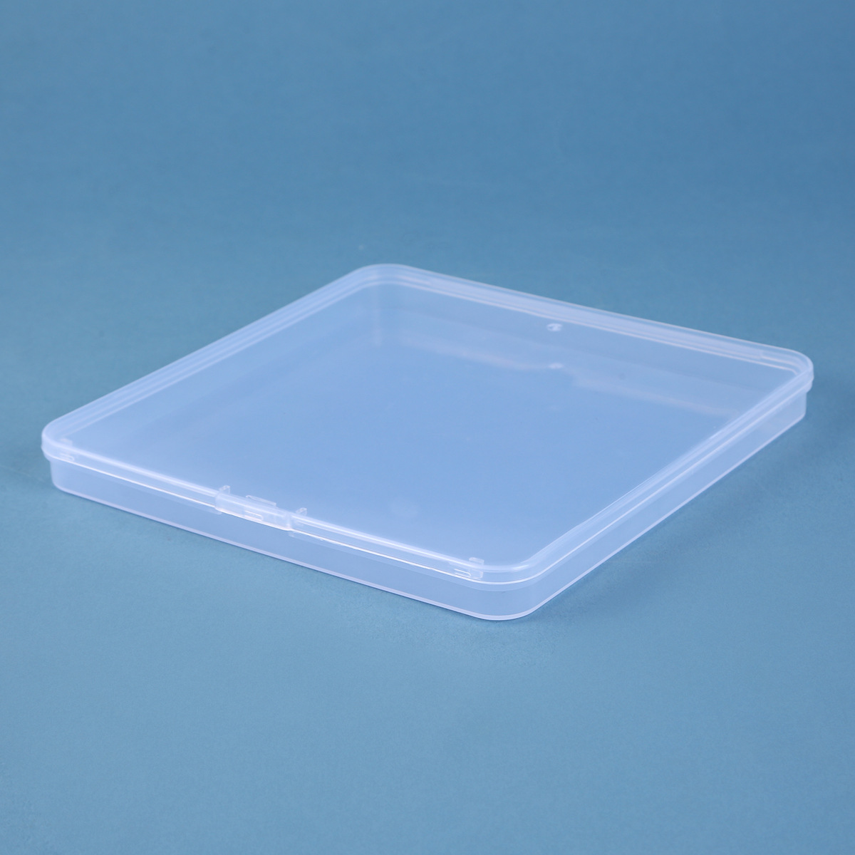 Square Box pp Plastic Box Square Transparent Packaging Box Small Parts Packaging Hardware Accessories Jewelry Stationery Box