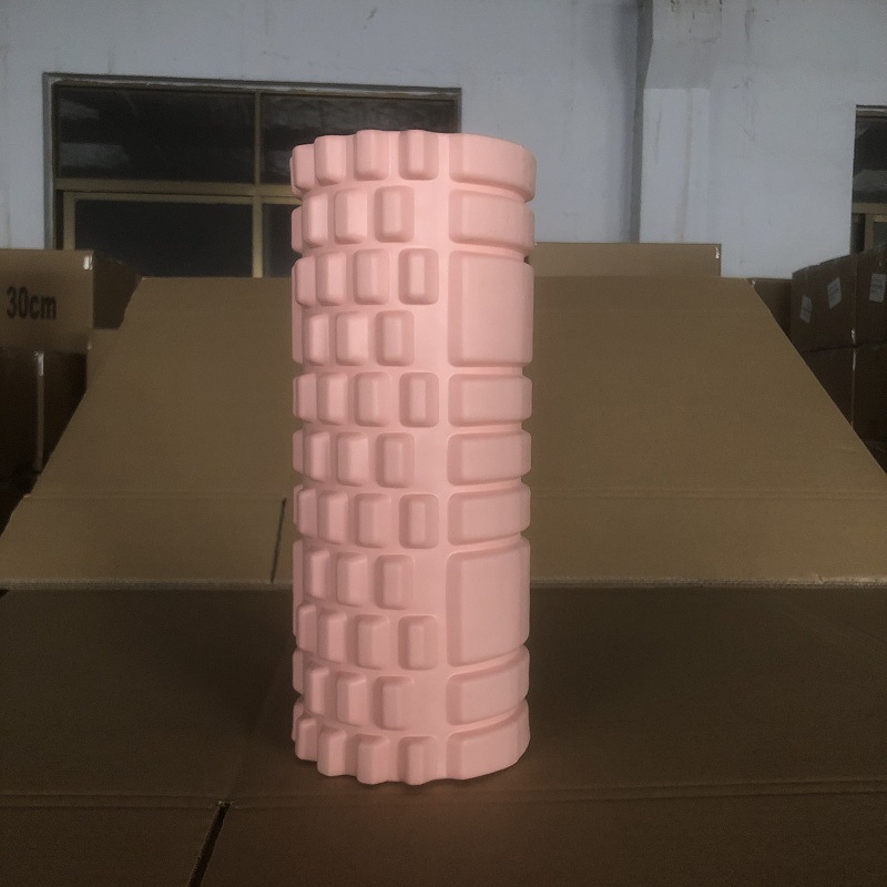 Picture of Factory sales hollow yoga column Mace EVA foam shaft muscle relaxer fitness massage stick roller barrel