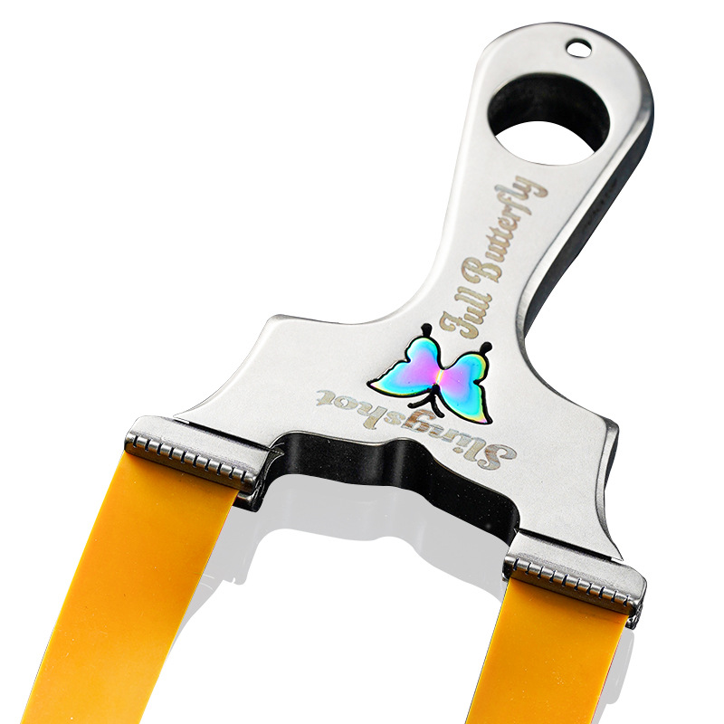 Picture of New Dragon Tooth Butterfly Slingshot Adult Outdoor Combat High Precision Competitive Power Thickening Fast Squashing Rubber Tendons
