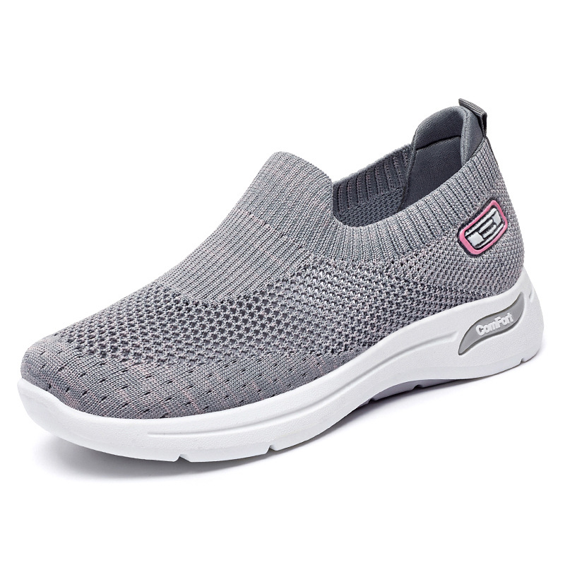 Picture of Shoes for Women New Women's Shoes for the Elderly Wholesale Slip-On Mom's Shoes Comfortable Gift Shoes Fashionable Casual Shoes for Women