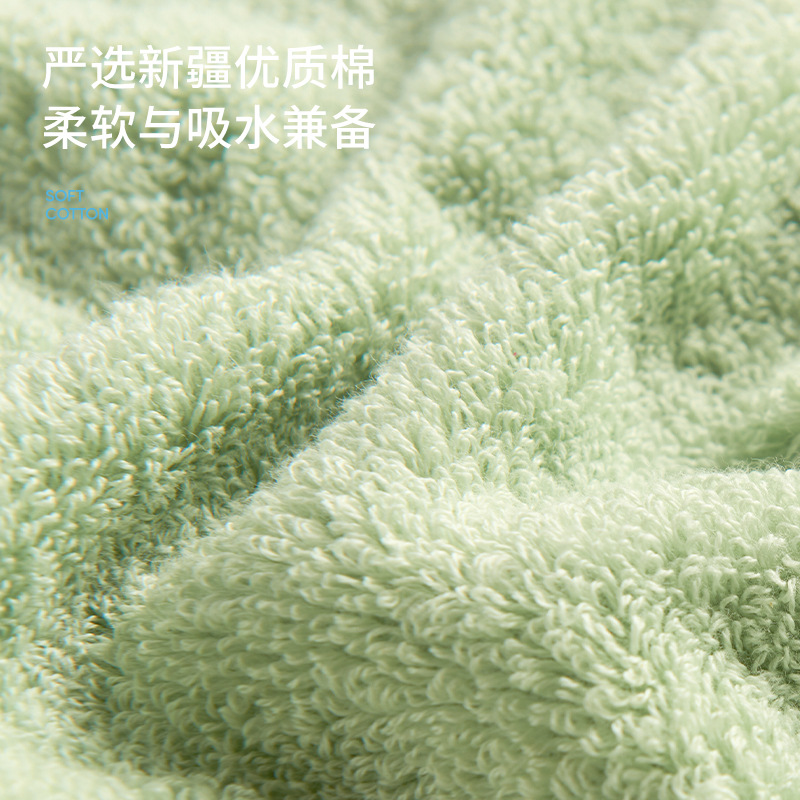 Picture of Jieyu Pure Cotton Type a Antibacterial Towel Thickeneded Cotton Soft Absorbent Household Men's and Women's Face Towel Wholesale Gifts