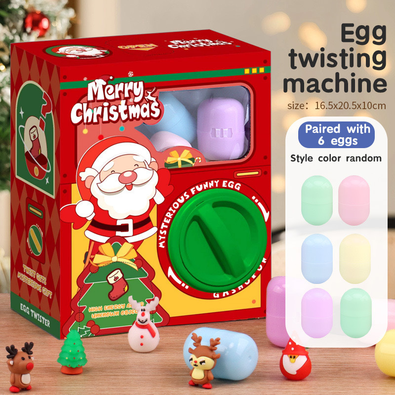 Cross-Border Christmas Toy Capsule Machine Blind Box Surprise Fun Doll Machine Toy Capsule Machine