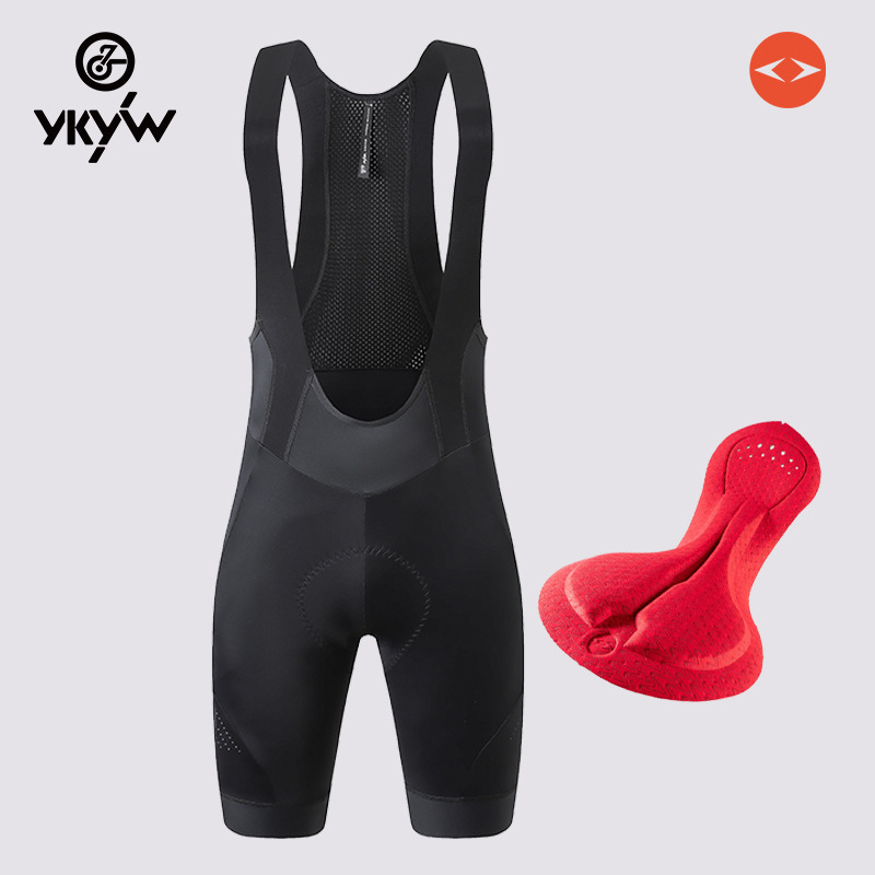YKYW Strap Riding Pants Men's Summer Carvico Fabric Road Car Double Arrow Cushion Professional Competitive Shorts