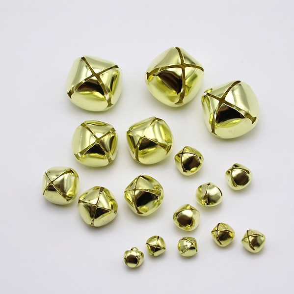 Picture of Bell 6mm-48mm manufacturers wholesale iron cross Bell vacuum plating Christmas tree Bell