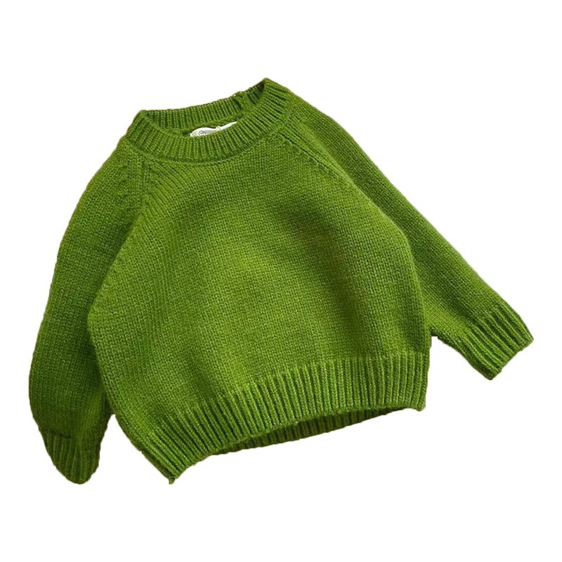 Picture of Boys' Short-Sleeve Sweaters for Spring and Autumn, Children's Autumn Wear, Toddler Winter Knitwears, Baby Tops, Korean Version, European Bestsellers