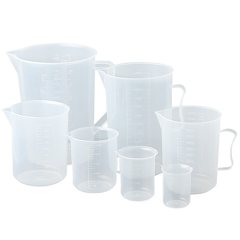 Thickened Measuring Cup, Large Capacity Experimental Measuring Cup, Measuring Cup, Measuring Pot, Plastic Measuring Cup with Scale Beaker