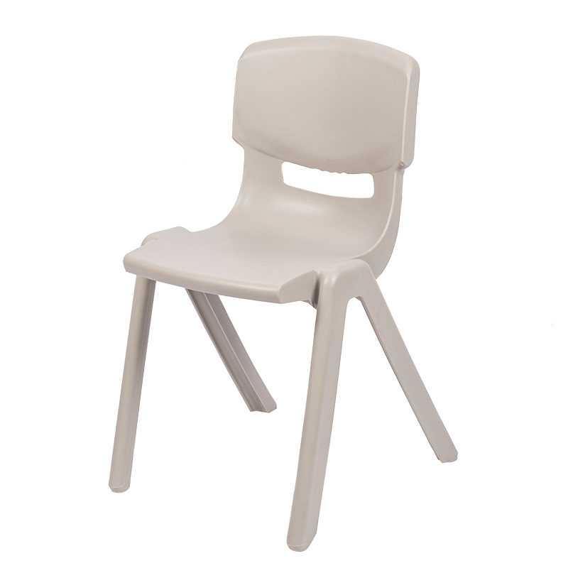 Picture of Spot Wholesale Thickened Plastic Back Chair Large Adult Seat Training Tutoring Class Student Children Writing Stool
