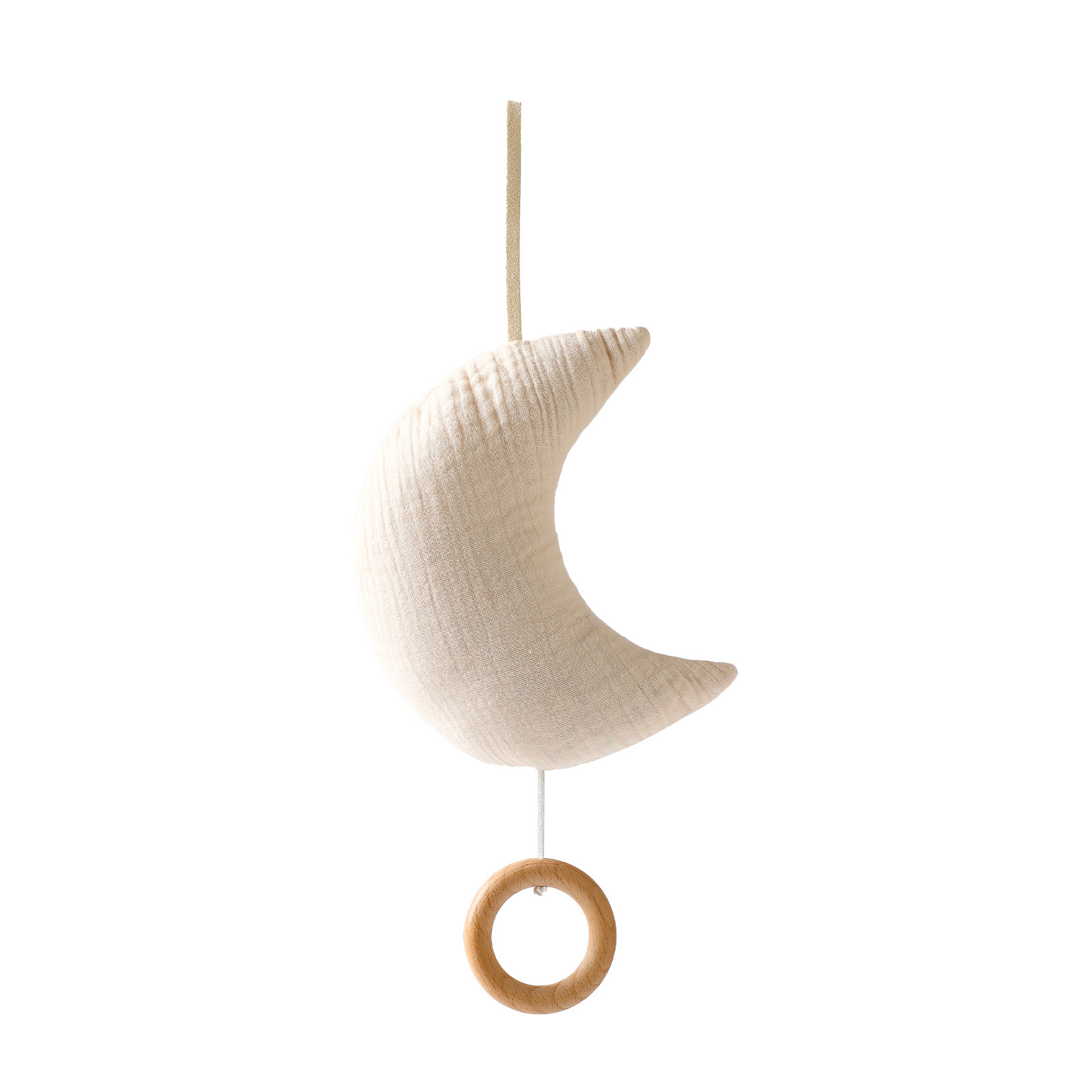 Picture of Amazon Simple Baby Bed Bell Wooden Bracket Mosquito Net Hanging Pole Bed Bell Accessories Newborn Comfort Bed Bell Bracket
