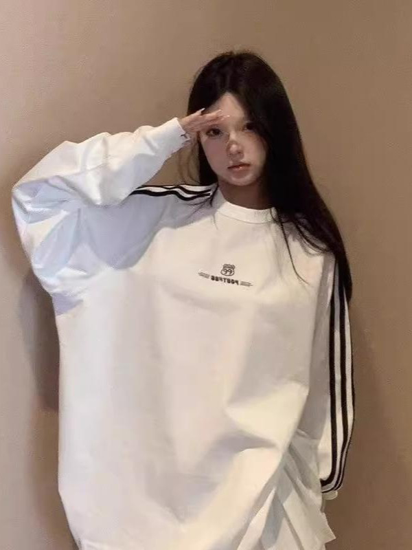 Picture of Women's Sweatshirt Ins Winter New Casual Round Neck Sweatshirt Couple Jacket Korean-style All-match Jacket