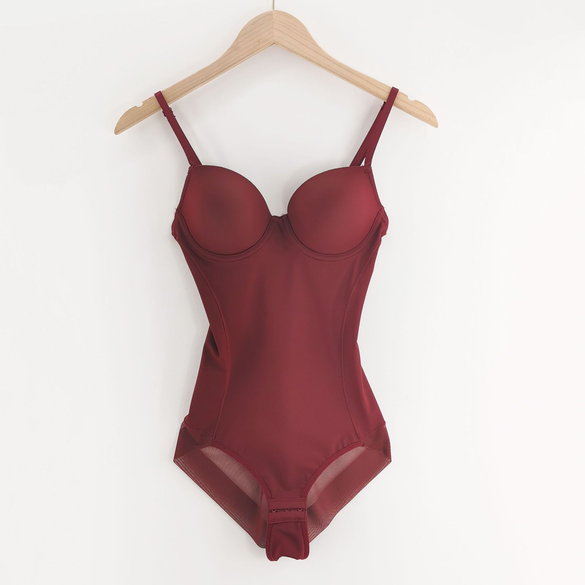 Picture of Summer Ultra-thin Body Shaping Clothes with Bra Postpartum Body Shaping Underwear Abdomen Tinting Waist Sling Body Shaping Underwear